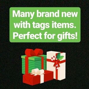 Many NWT items in my closet.  Brand new with tags.